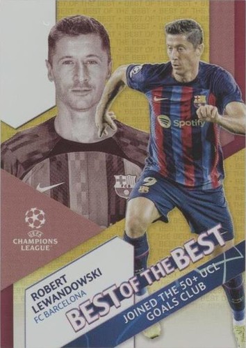 2022-23 Topps UEFA Club Competitions Robert Lewandowski #BB-9
