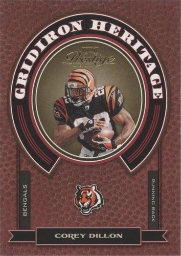 2004 Playoff Prestige Corey Dillon #GH-4