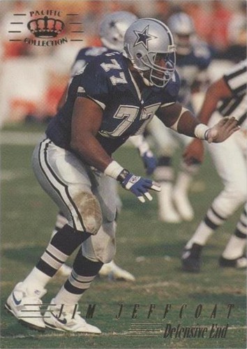 1994 Pacific Crown Collection Jim Jeffcoat #5
