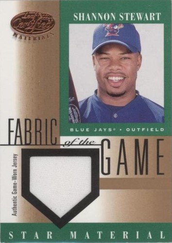2001 Leaf Certified Materials - Shannon Stewart #FG-107