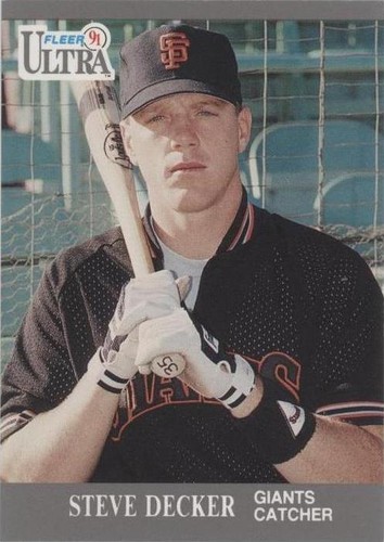 1991 Fleer Ultra - Steve Decker #319