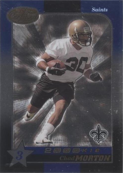 2000 Leaf Certified Chad Morton #173