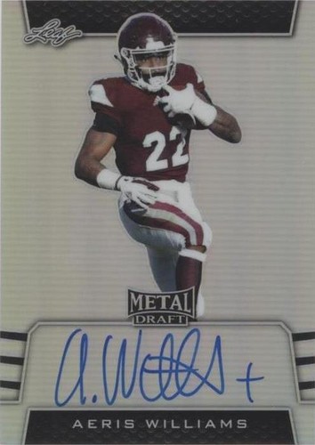 2019 Leaf Metal Draft Aeris Williams #BA-AW2