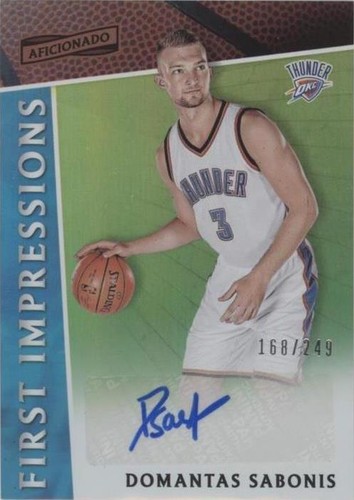 2016-17 Panini Aficionado - Domantas Sabonis #6