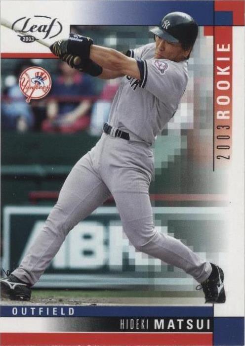 2003 Leaf - Hideki Matsui #321