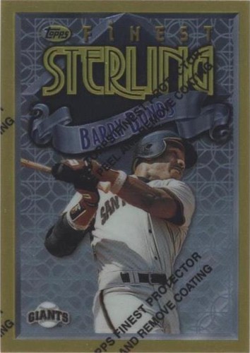 1996 Topps Finest - Barry Bonds #105