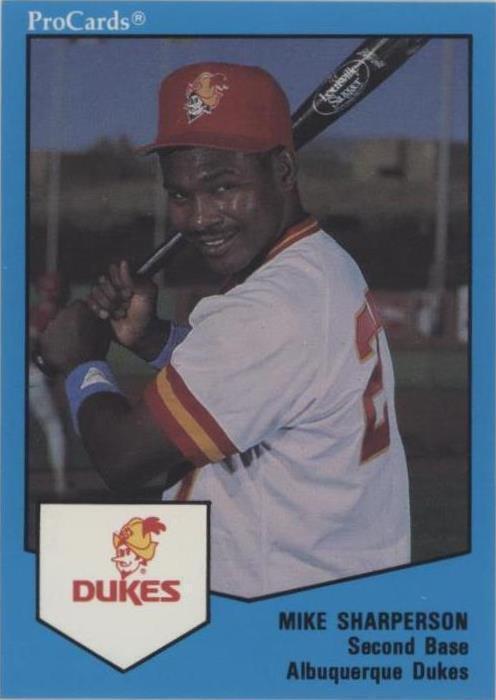1989 ProCards Minor League Team Sets - Mike Sharperson #59