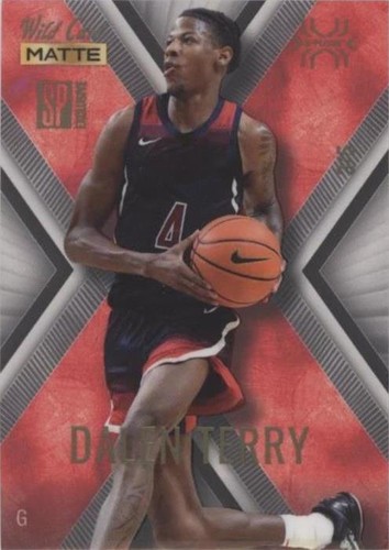 2022 Wild Card Matte SP Exclusive - Dalen Terry #MXPN-3