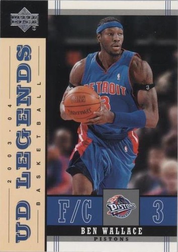 2003-04 Upper Deck UD Legends - Ben Wallace #22