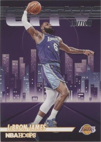 2022-23 Panini NBA Hoops LeBron James #1 Skyview Insert