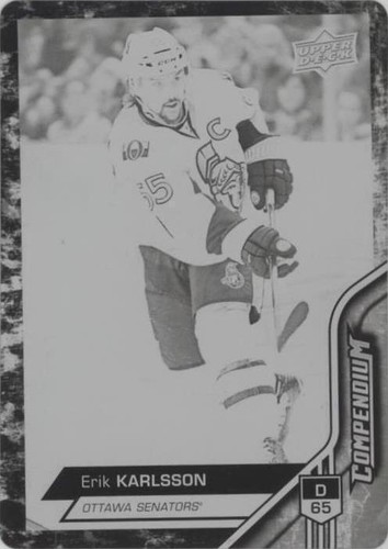 2016-17 Upper Deck Compendium - Erik Karlsson #480