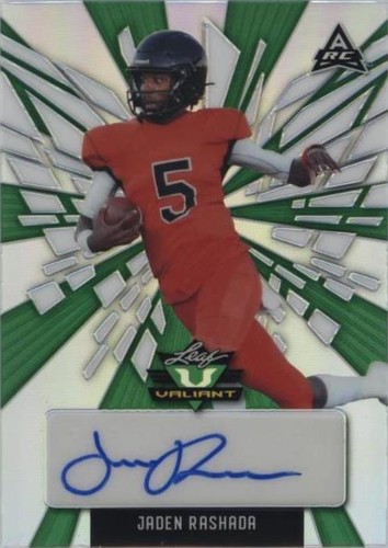 2022 Leaf Valiant Jaden Rashada #BA-JR1