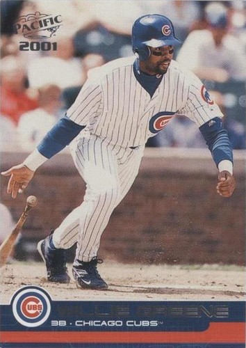 2001 Pacific - Willie Greene #82