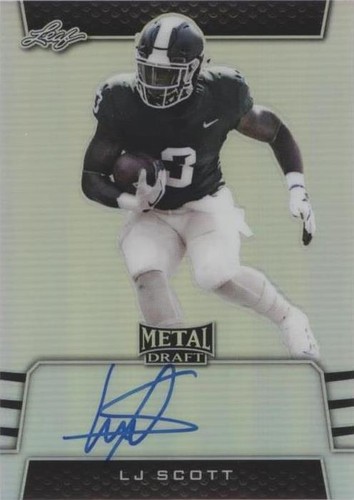 2019 Leaf Metal Draft L.J. Scott #PV-LJS