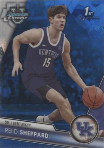 2023-24 Bowman University Chrome Sapphire Edition - Reed Sheppard #45