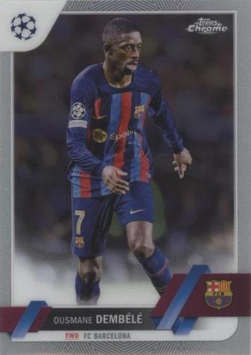 Topps Barcelona / Ousmane Dembele / デンベレ Ousmane Dembele 2022-23 Topps Club Competitions UEFA Red