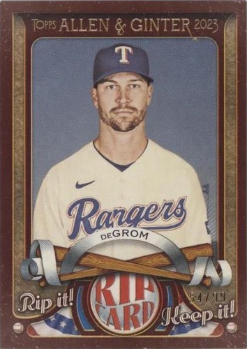 2023 Topps Allen & Ginter - Jacob deGrom #RC-JD