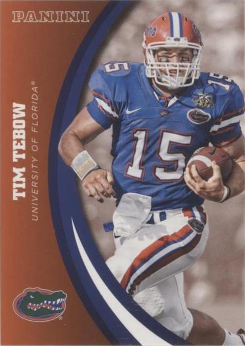 2015 Panini Florida Gators Tim Tebow #59