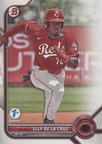 スポーツ選手 ELLY DE LA CRUZ_2022 Bowman's Best Elly De La Cruz 2022 Bowman's Best #PR-6 Prospective Royalty