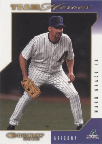 2003 Donruss Team Heroes - Mark Grace #19
