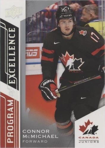 2020-21 Upper Deck Team Canada Juniors - Connor McMichael #121