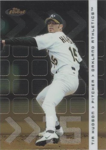 2002 Topps Finest - Tim Hudson #74