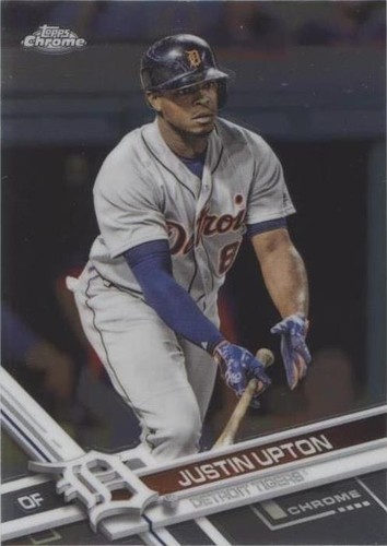 2017 Topps Chrome - Justin Upton #154