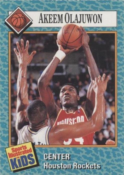 Sports Illustrated for Kids Series 1 1989 - Hakeem Olajuwon #44