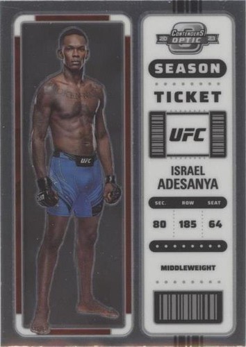2023 Panini Chronicles UFC - Israel Adesanya #353