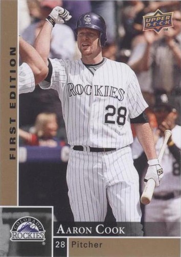2009 Upper Deck First Edition - Aaron Cook #99