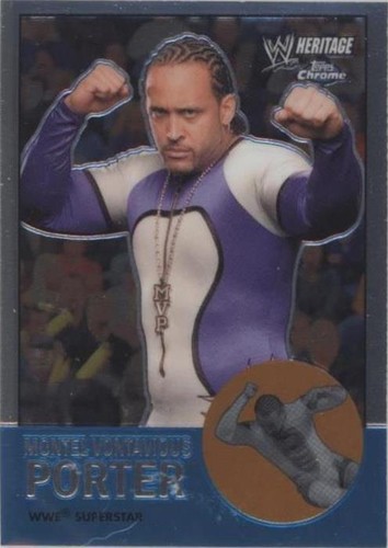 2007 Topps Heritage WWE Chrome Heritage II - MVP #13