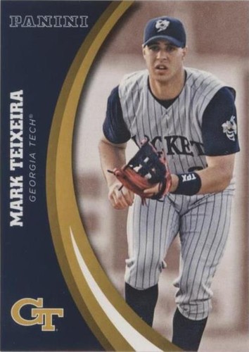2016 Panini Georgia Tech Yellow Jackets - Mark Teixeira #20