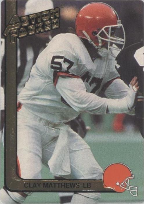 Action Packed Clay Matthews #47 1991