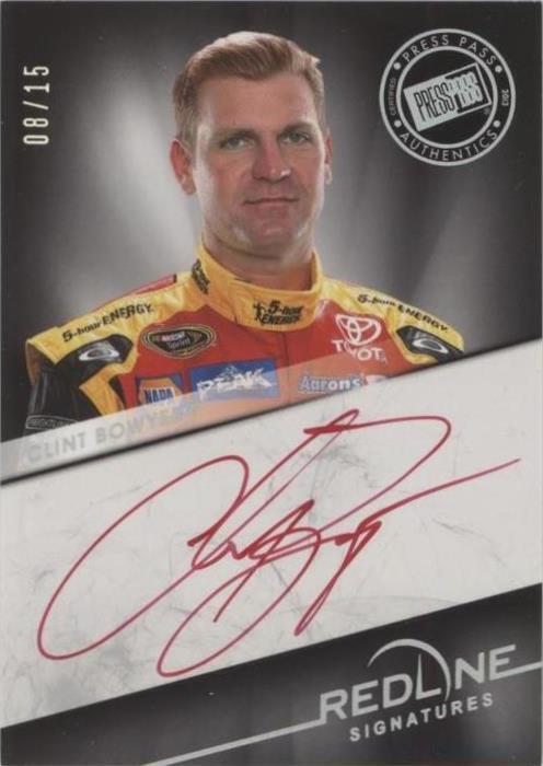 2013 Press Pass Redline - Clint Bowyer #RS-CB