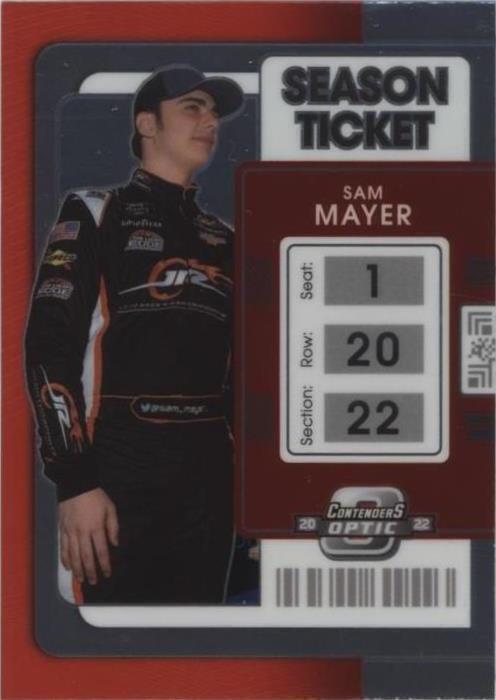 2022 Panini Chronicles - Sam Mayer #20