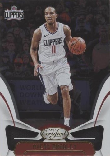 2018-19 Panini Certified - Avery Bradley #28