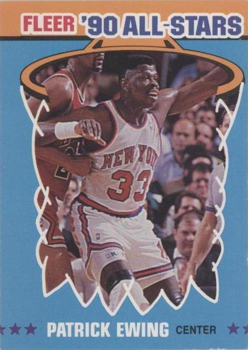 1990 - 91 Fleer - Patrick Ewing #12