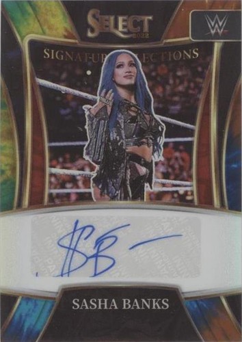 2022 Panini Select WWE - Sasha Banks #SN-SHB