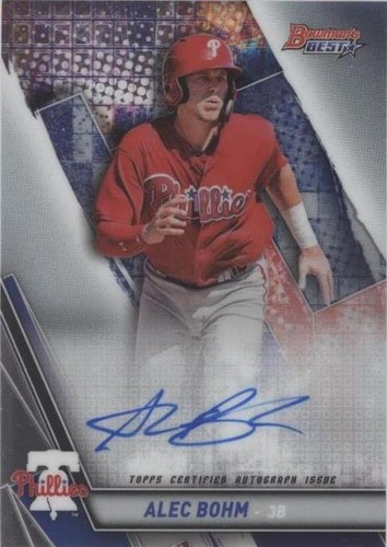 2019 Bowman Alec Bohm Auto Gold 10枚限定　SP Alec Bohm 2019 Bowman's Best Gold Auto 11/50 | eBay