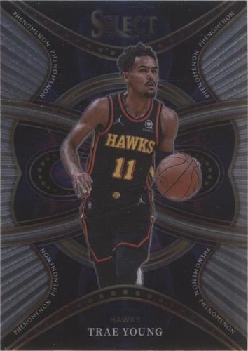 2024-25 Panini Select Trae Young HOT STARS INSERT RED PRIZM