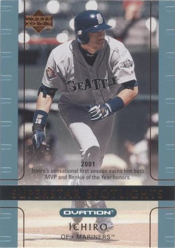 イチロー【PSA9】2000 UPPER DECK OVATION ICHIRO Ichiro Suzuki 2000 UPPER DECK OVATION ROOKIE RC #41 SEATTLE