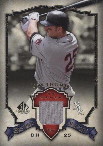 2008 SP Legendary Cuts - Jim Thome #DH-JT