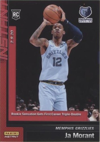 JA MORANT  ジャモラントPrizm INSTANT IMPACT 2019-20 Panini Prizm Basketball Instant Impact #12: Ja