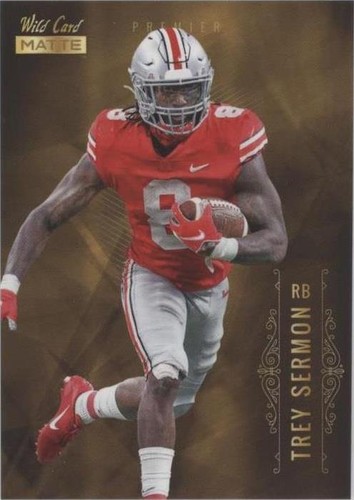 2021 Wild Card MATTE Trey Sermon #MBC-54