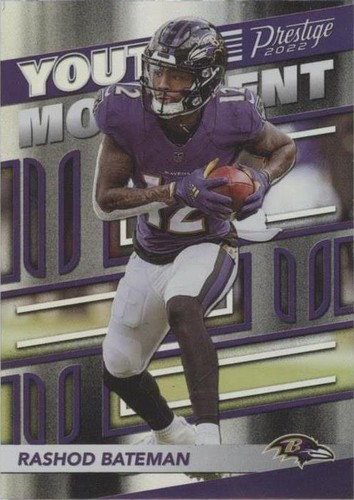 2022 Panini Prestige Rashod Bateman #YM-15
