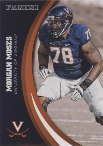 2016 Panini University of Virginia Cavaliers Morgan Moses #48