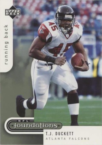 2005 Upper Deck NFL Foundations T.J. Duckett #5