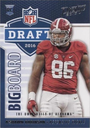 2016 Panini Prestige A'Shawn Robinson #10