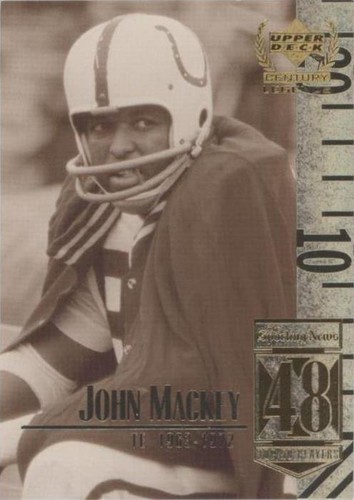 1999 Upper Deck Century Legends John Mackey #48