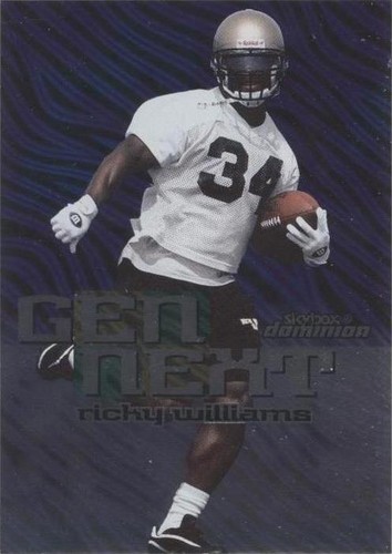 1999 Skybox Dominion Ricky Williams #19GN